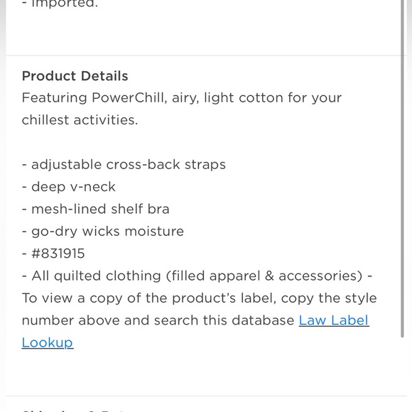 Old Navy PowerChill 7/8-Length Cami Jumpsuit in Charcoal - Picture 7 of 11